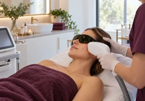 IPL and skin rejuvenation treatment