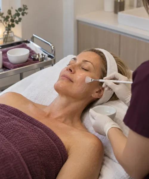 Professional chemical peel treatments in Regina